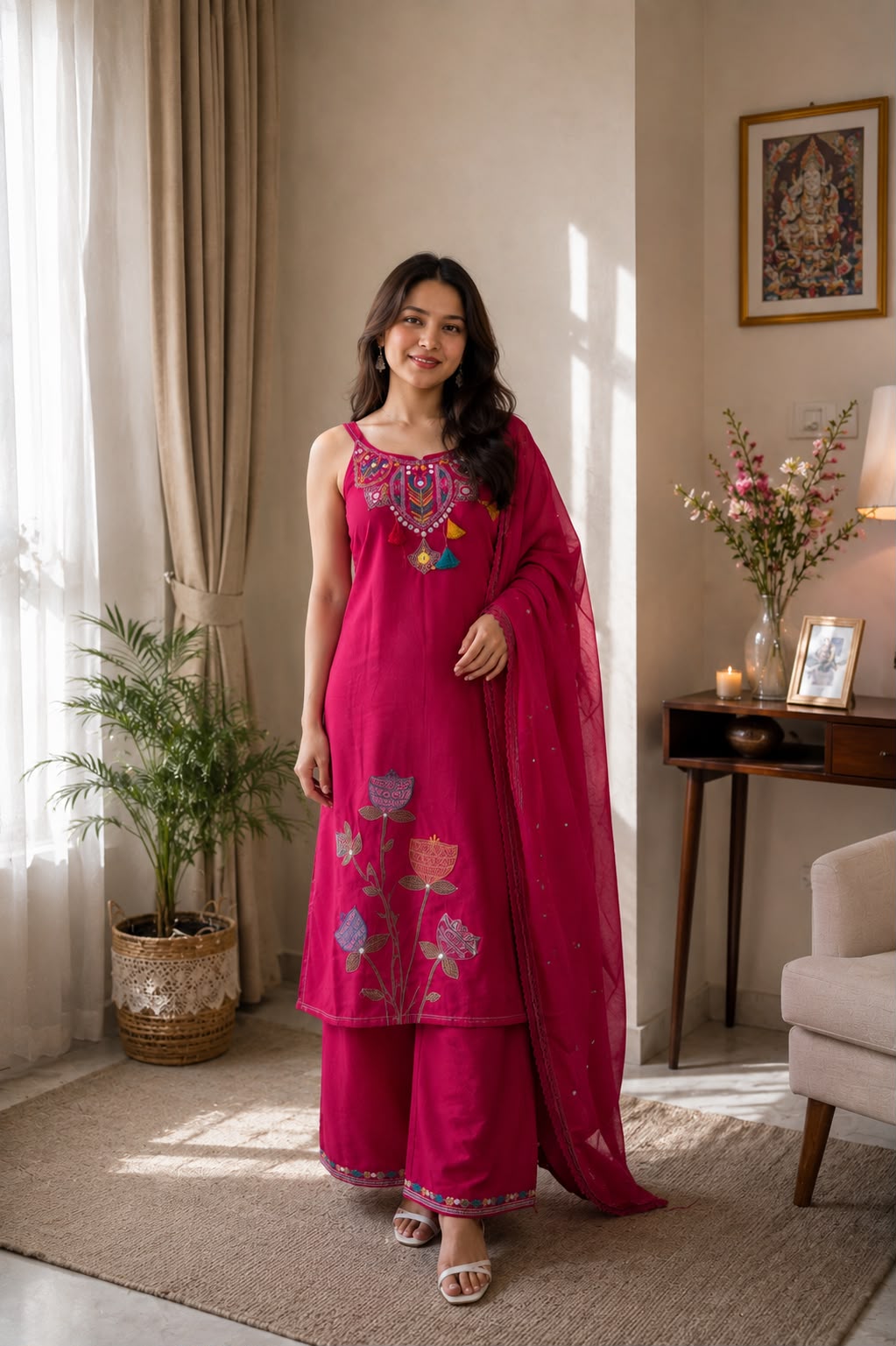 Straight Kurti Set